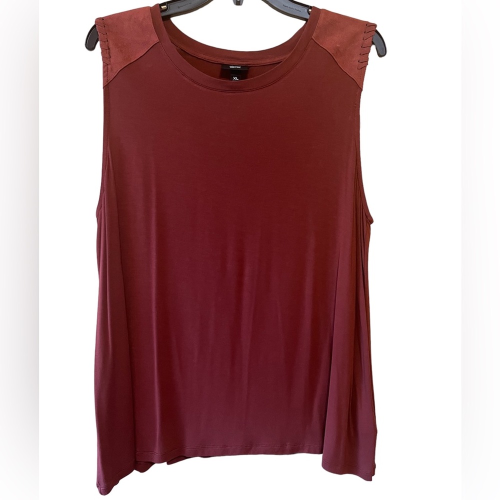 Burnt Brown Tank top